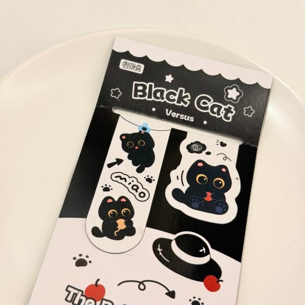 Marcador de libro gato