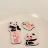 Marcador de libro panda