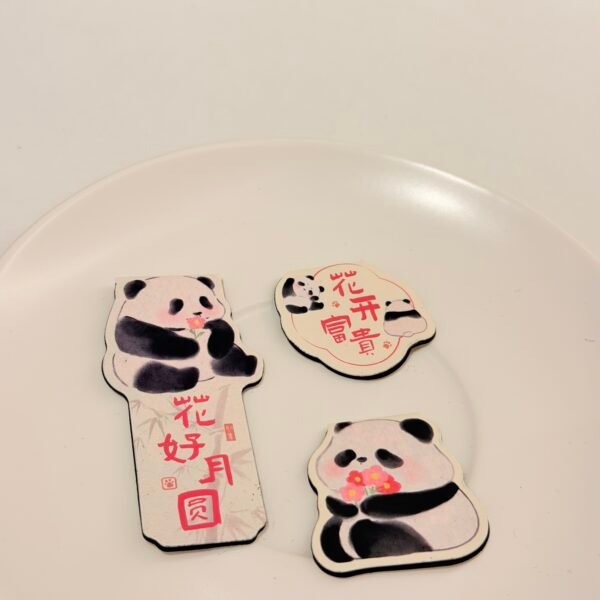 Marcador de libro panda