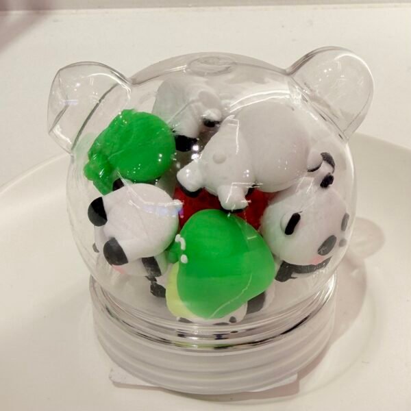 Goma de borrar pack panda