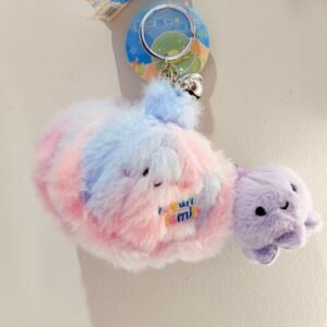 Llavero osito squishy