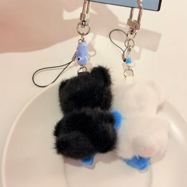 Llavero gato pareja