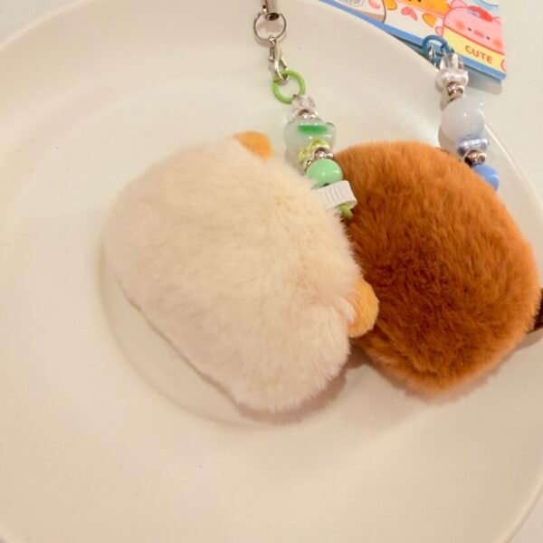 Llavero capybara pareja