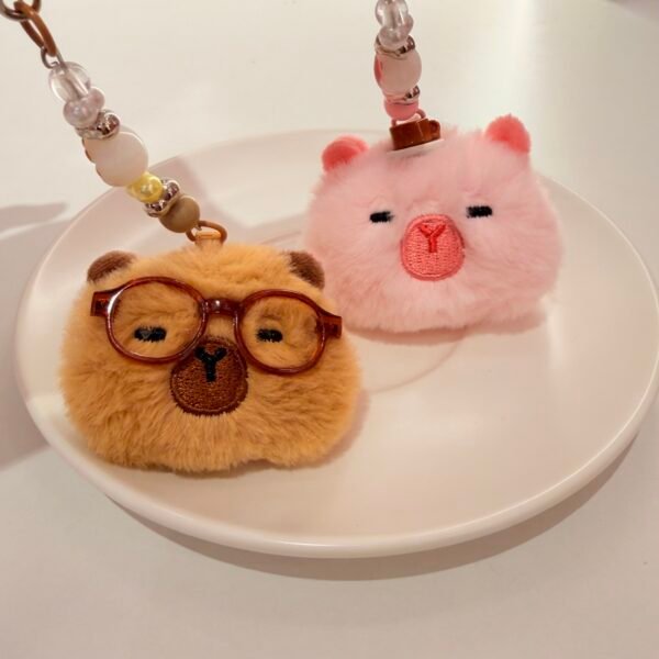 Llavero capybara pareja