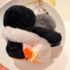 Llavero pingüino pareja