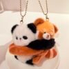 Llavero pandas pareja