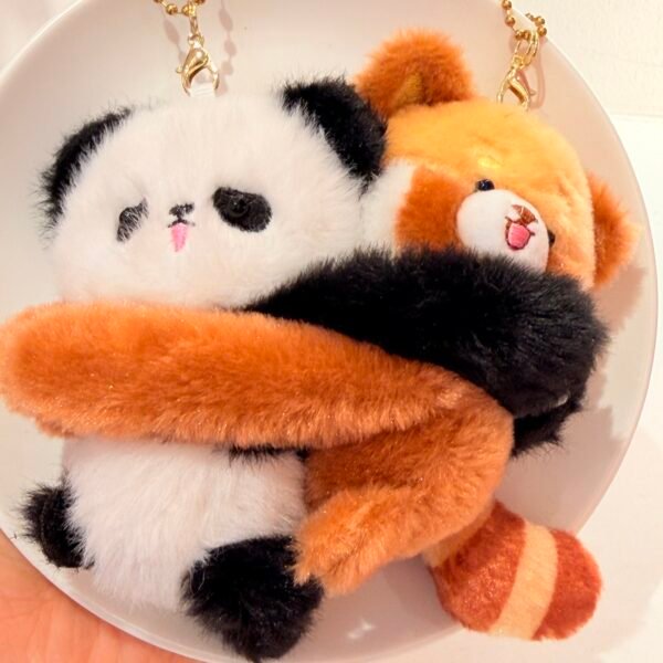 Llavero pandas pareja