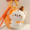 Llavero gato con pan