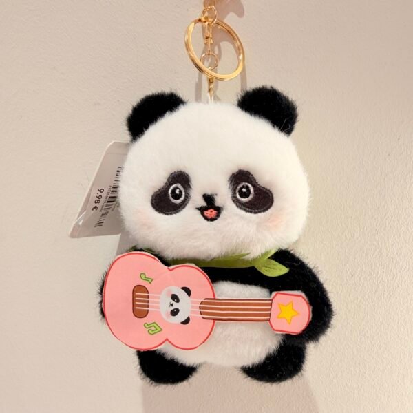 Llavero panda guitarra