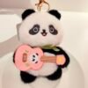 Llavero panda guitarra