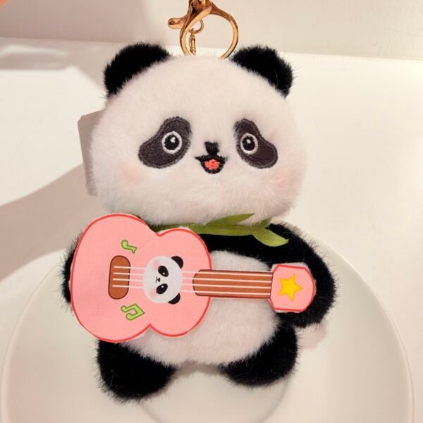 Llavero panda guitarra