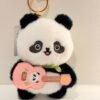 Llavero panda guitarra