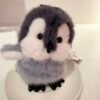 Llavero pingüino cute