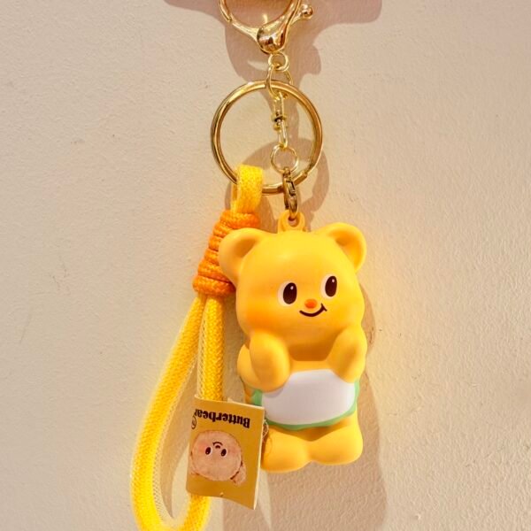 Llavero osito squishy