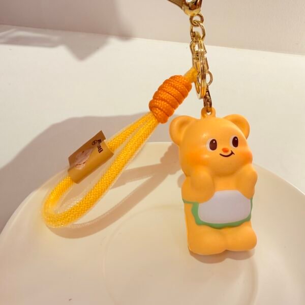 Llavero osito squishy