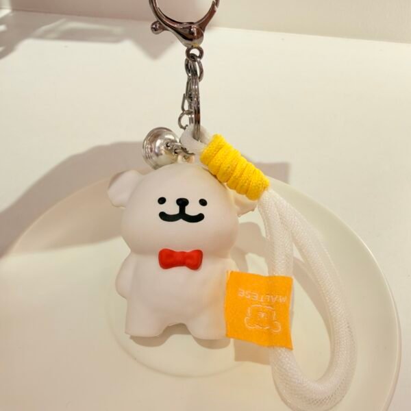 Llavero perrito squishy