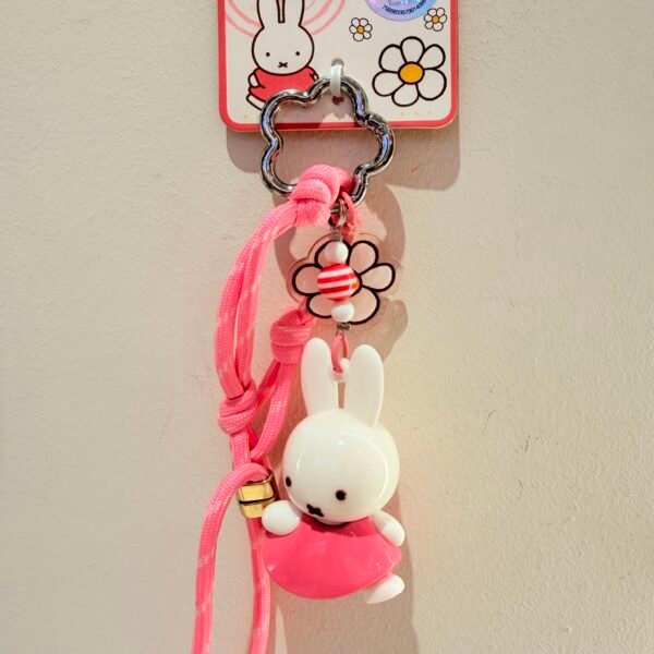 Llavero miffy rosa