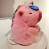 Llavero capybara rosa