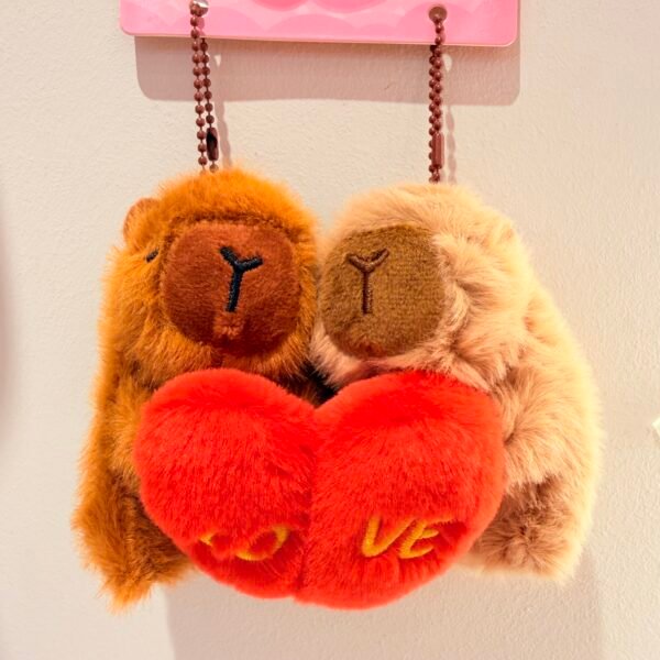 IMG_1044 Llavero capybara pareja love