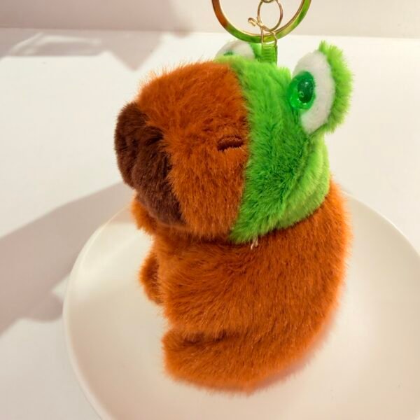 Llavero capybara rana