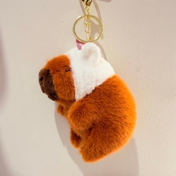 Llavero capybara conejo