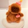 Llavero capybara cumpleañera