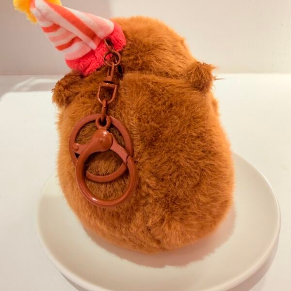 Llavero capybara cumpleañera