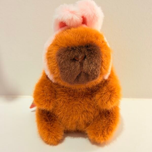 Llavero capybara fresa