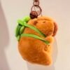 Llavero capybara tortuga