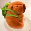 Llavero capybara tortuga