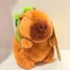 Llavero capybara tortuga