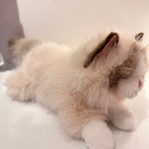 Peluche gato gris M