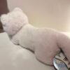 Peluche gato blanco M