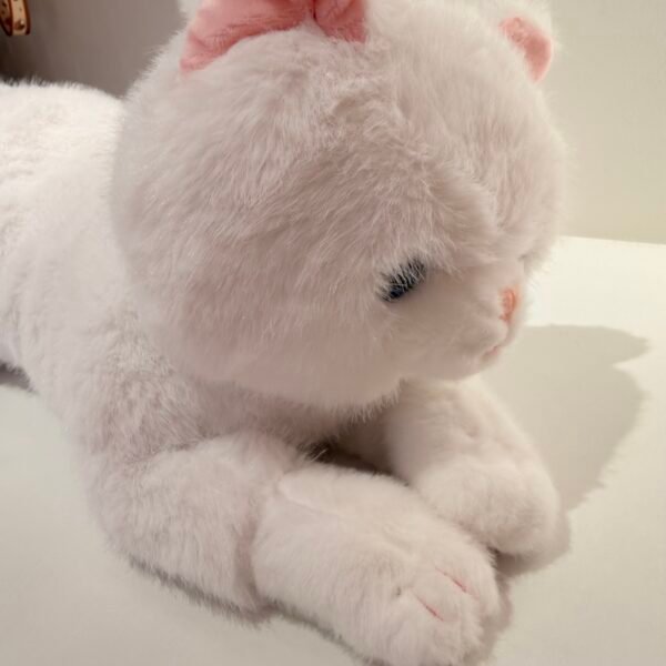 Peluche gato blanco M