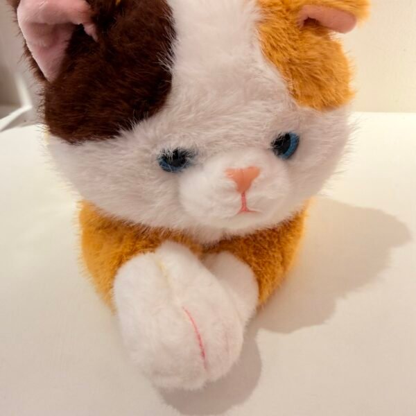 Peluche gato naranja M