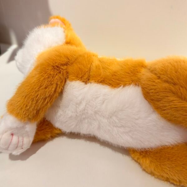 Peluche gato naranja M