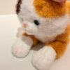 Peluche gato naranja M