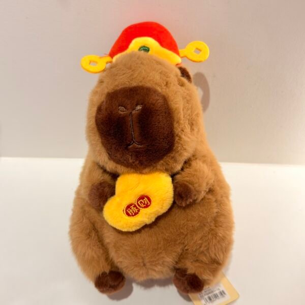 Peluche de capybara fortuna