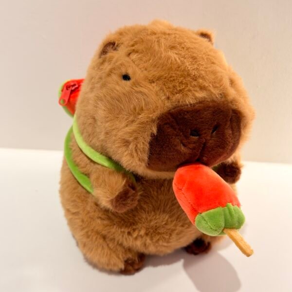 Peluche de capybara sandía