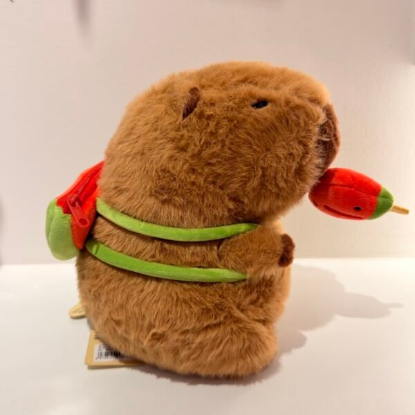 Peluche de capybara sandía