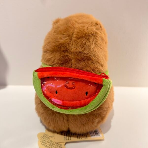 Peluche de capybara sandía