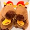 Peluche de capybara fortuna
