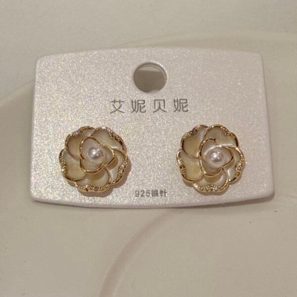 Pendientes flor