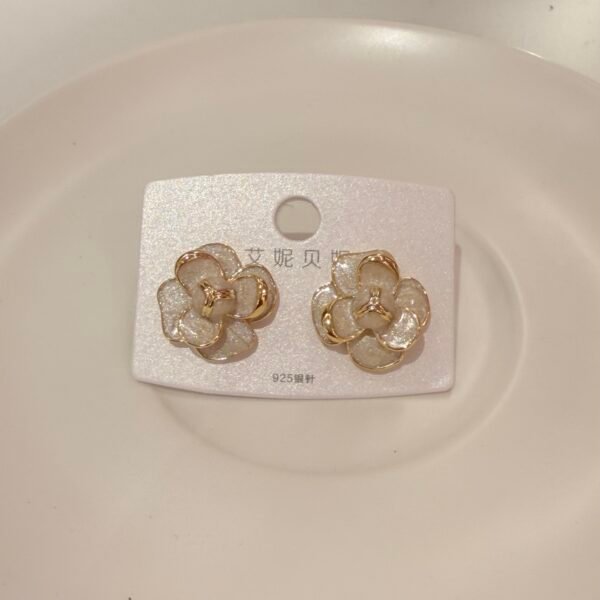 Pendientes flor