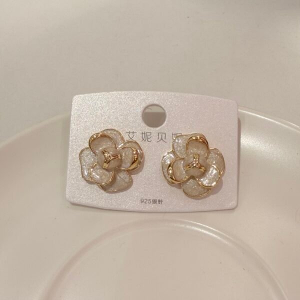 Pendientes flor
