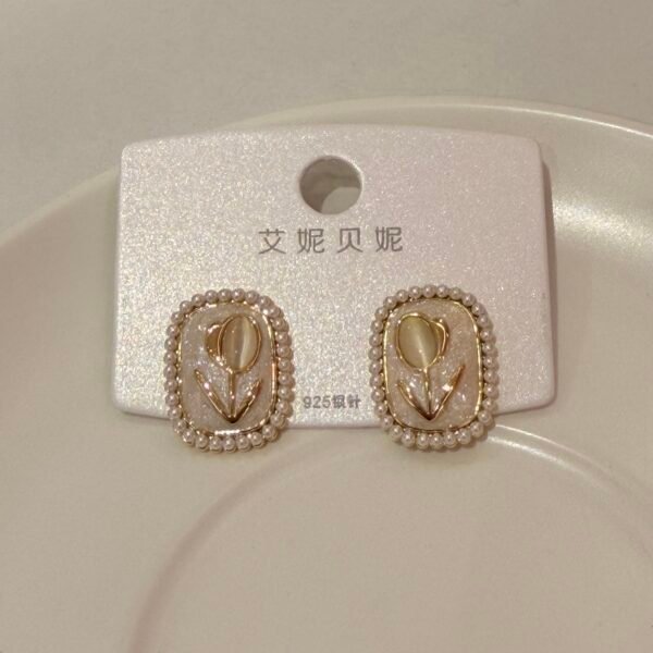 Pendientes flor