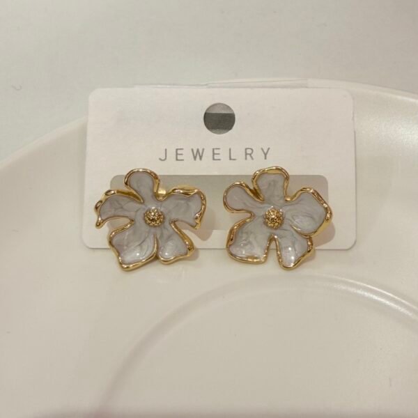 Pendientes flor