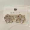 Pendientes flor