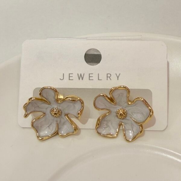 Pendientes flor