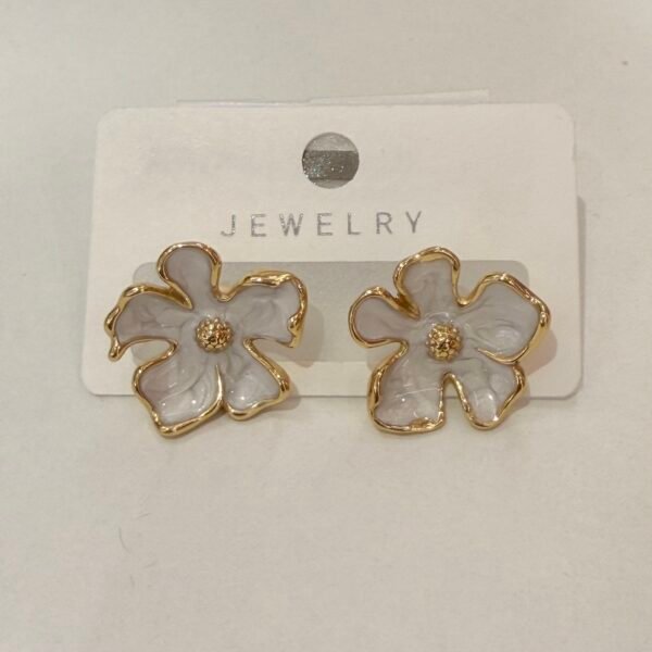Pendientes flor